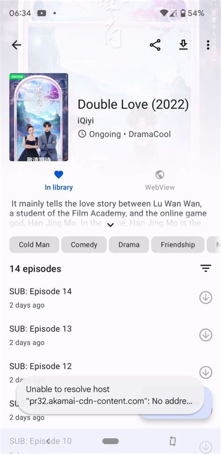 DramaCool (and AsianLoad) is unable to resolve host &middot; Issue 1079