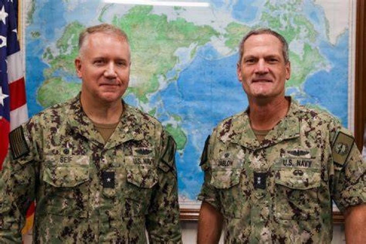 DVIDS Images Rear Adm. Jeff Jablon visits USS Frank Cable [Image 5
