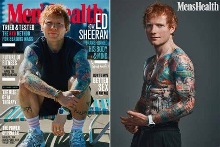ed sheeran with his dad