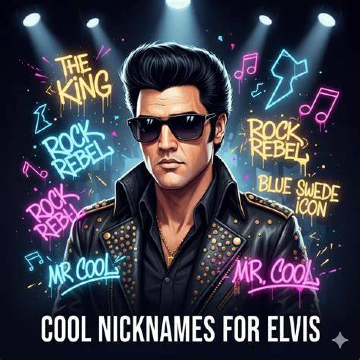 Elvis Nicknames 600+ Cool and catchy names BrandBoy