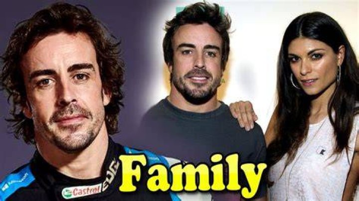 Fernando Alonso Family: Wife And Children