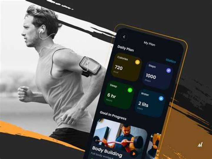 Fit Runner Using Fitness App