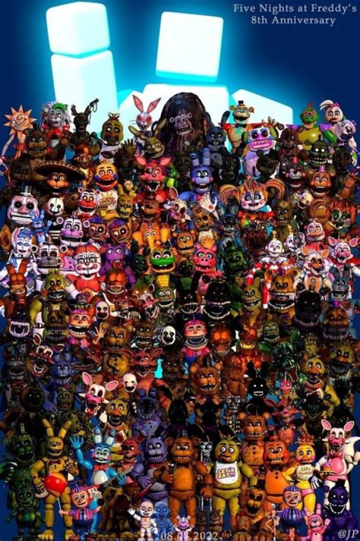 Fnaf characters by GareBearArt1 on DeviantArt Five Nights At Freddy's