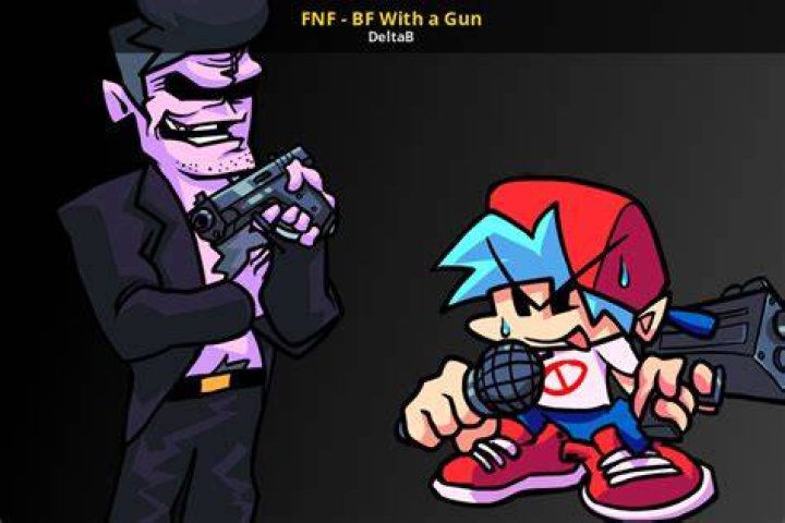 FNF bf with a gun recolor by KeithV2