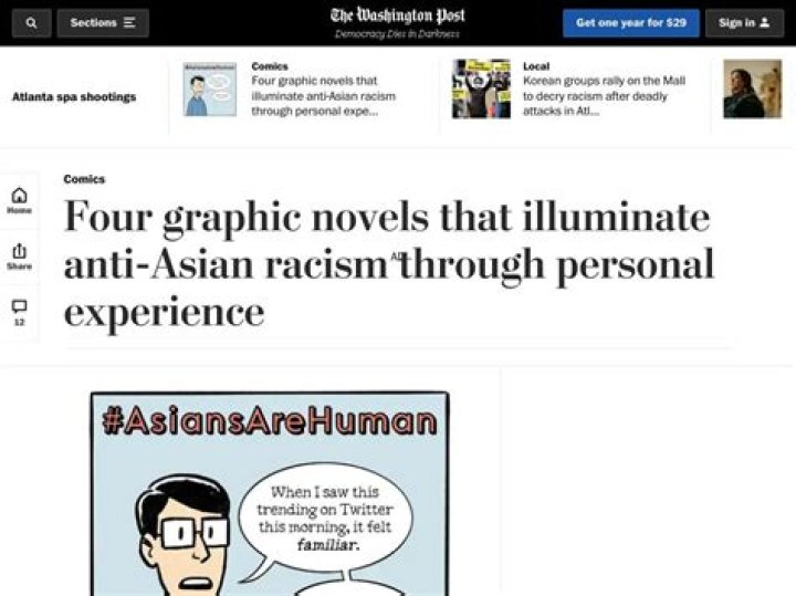Four graphic novels that illuminate antiAsian racism through personal