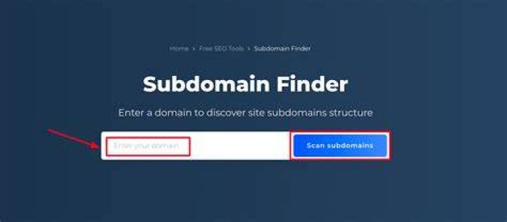 Free Subdomain Finder Find all Subdomains of a Website