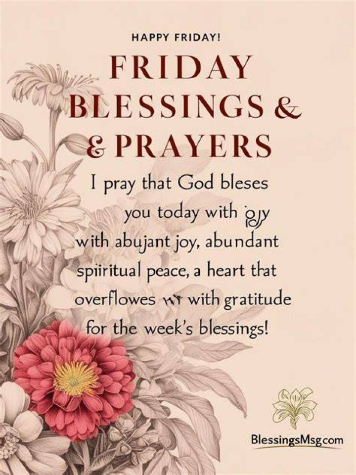 Friday Blessings Pictures, Photos, and Images for Facebook, Tumblr