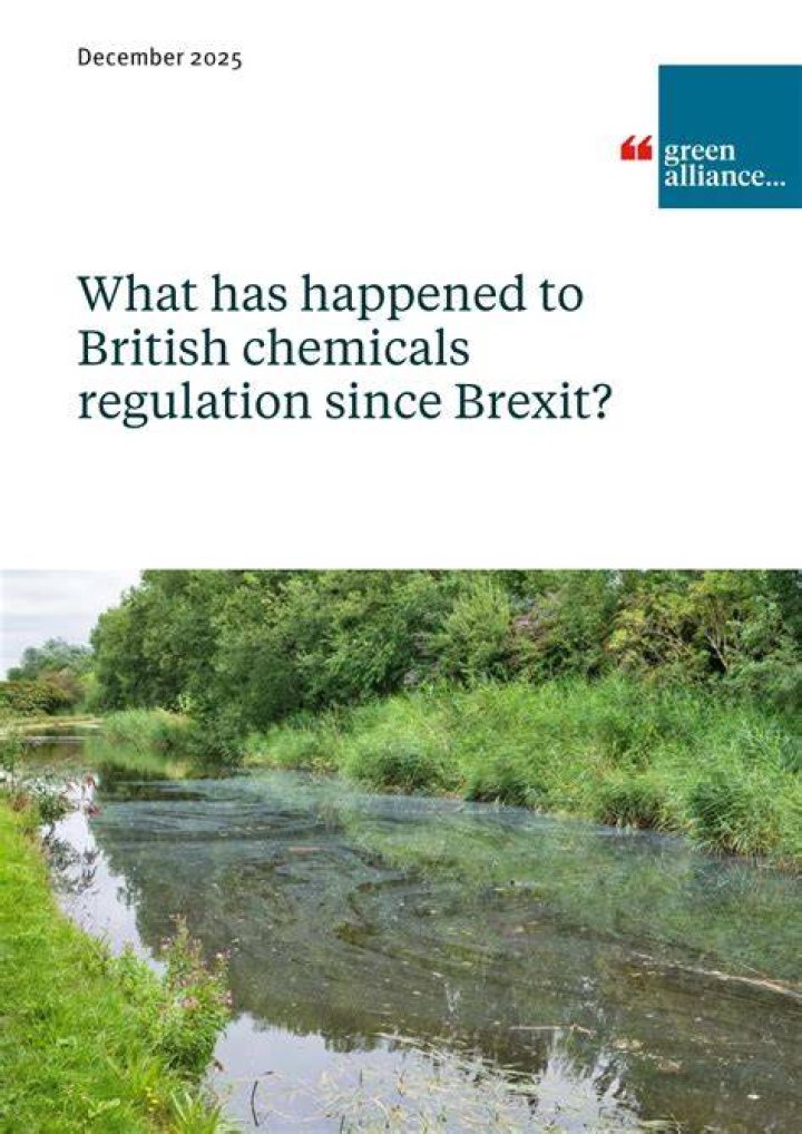 Future UK chemicals regulation our role in an international endeavour