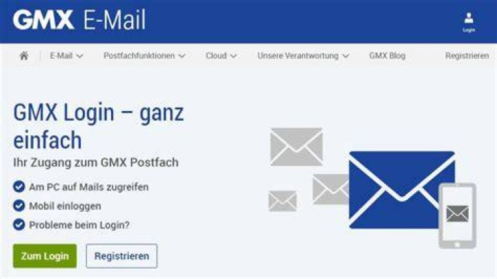 GMX Login EMail, FreeMail Probleme das können Sie tun