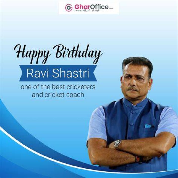 Happy 59th Birthday Ravi Shastri! When India coach strode field like a