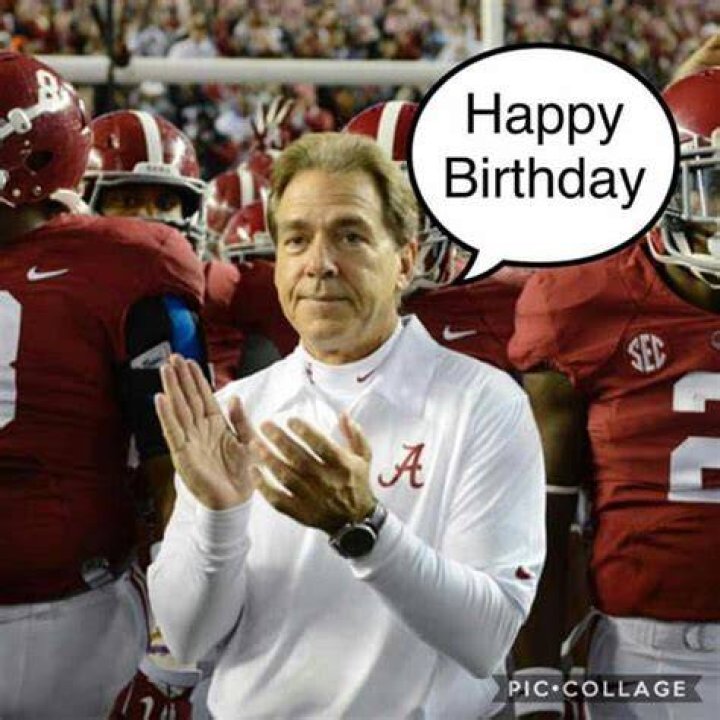 Happy Birthday, Coach Nick Saban!