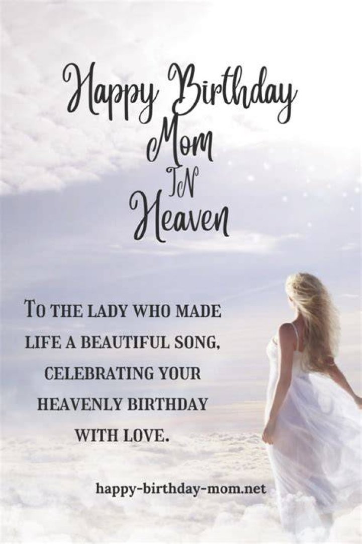 Happy Birthday in Heaven, Mom Wishes and Poems
