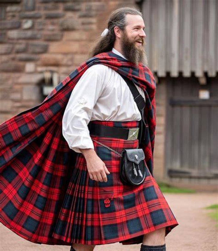 Highland Traditional Great Kilt Men's Scottish Tartan Etsy Scottish