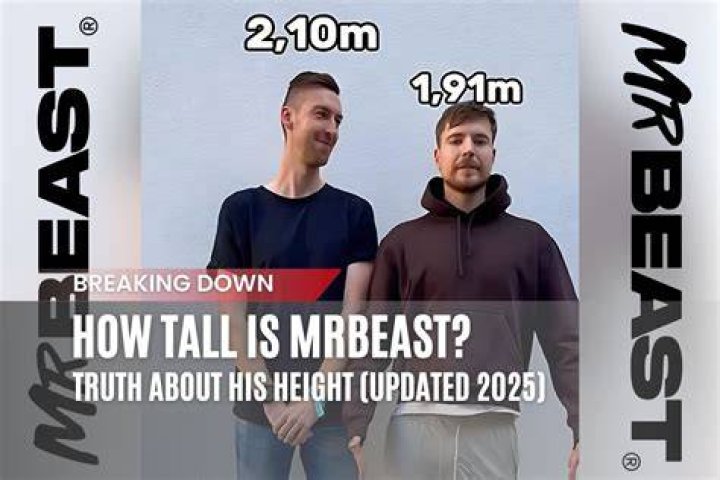 How Tall Is MrBeast? Top Male YouTuber Heights Revealed, Ranked From