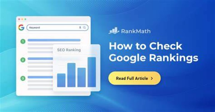 How to check google ranking for keyword