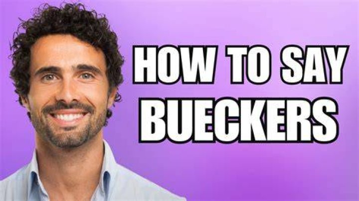 How To Pronounce Bueckers: A Simple Guide