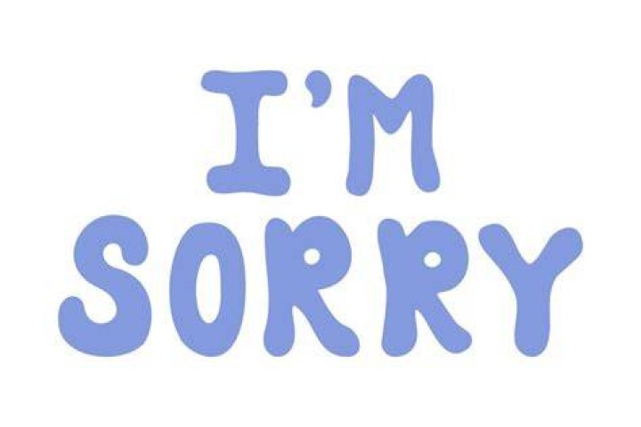 Im Sorry Pictures, Photos, and Images for Facebook, Tumblr, Pinterest