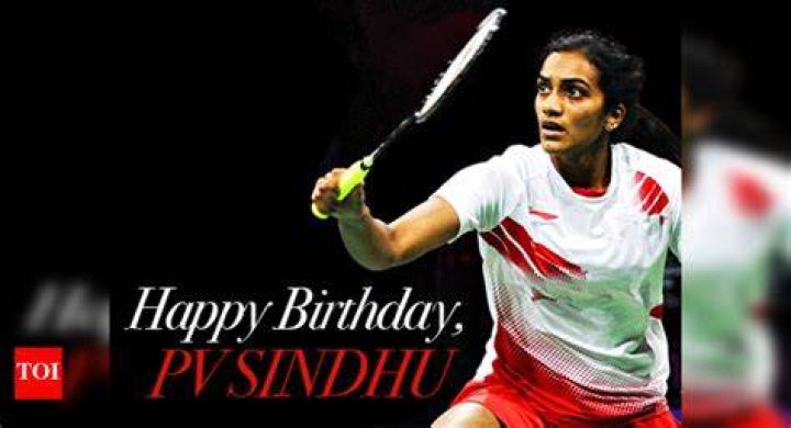 Infographic Happy birthday PV Sindhu Badminton News Times of India