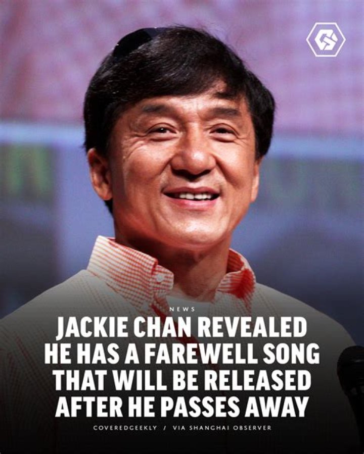 Jackie Chan says he was 'forced' to marry Joan Lin AsiaOne