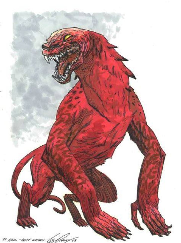 Jaguar monster by Guy Davis! Comic Art Comic art, Creature art, Art