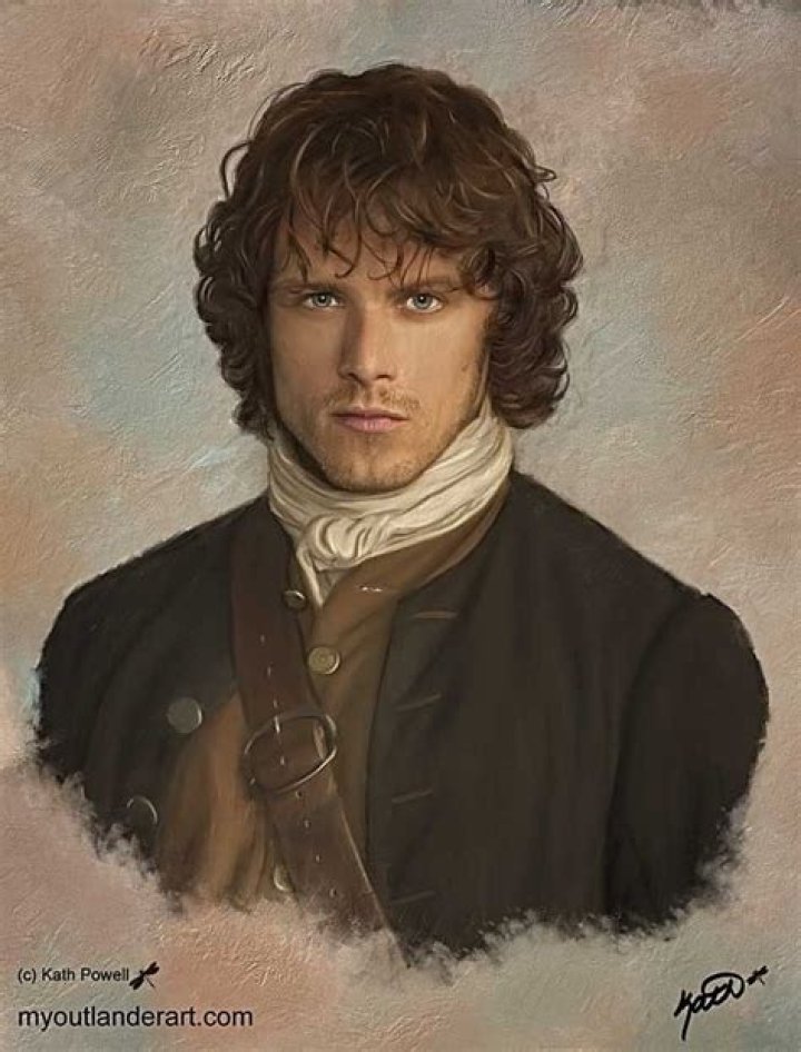 Jamie Fraser Outlander Fan Art Pencil Drawing Outlander fan art