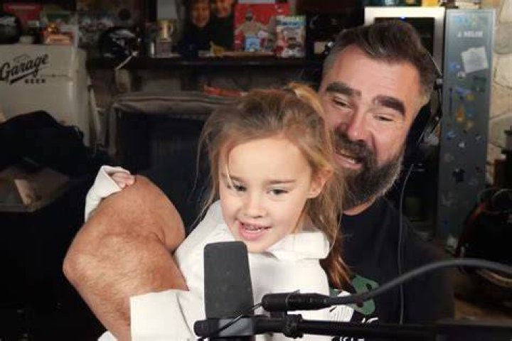 Jason Kelce&rsquo;s Daughter Wyatt Has Travis Kelce Committed to a Highly