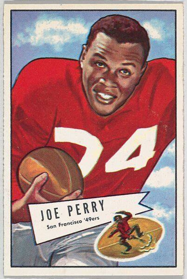 Joe Perry, San Francisco 49ers. Class of 1969. Football Images