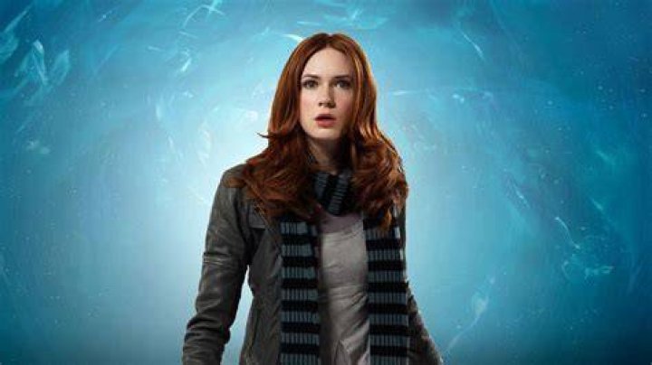 Karen Gillan's male costars have stood on boxes to appear taller Hot