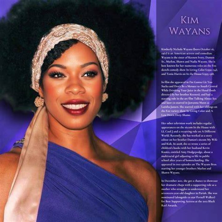 Kim Wayans Played God in Theater &mdash; A Glimpse into the Wayans Sister's