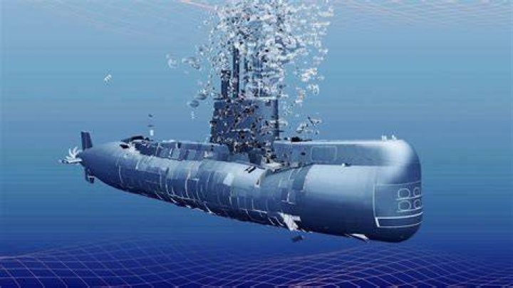 Kostack Studio Submarine ARA San Juan Simulation (Implosion + Sinking)