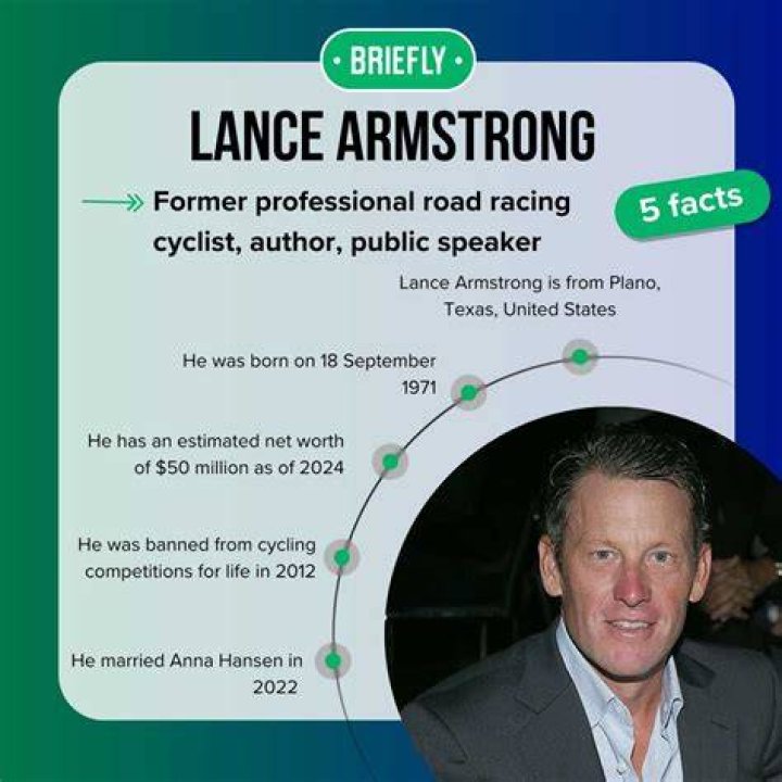 Lance Armstrong Net Worth 2024 Salary, Wife and Age