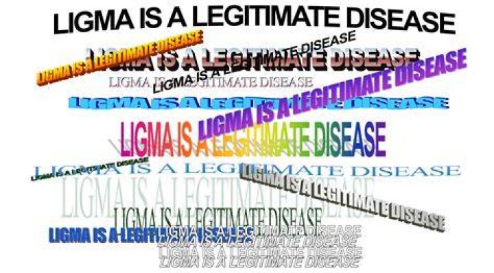 LIGMA IS A LEGITIMATE DISEASE LIGMA IS A LEGITIMATE DISEASE LIGMA IS A