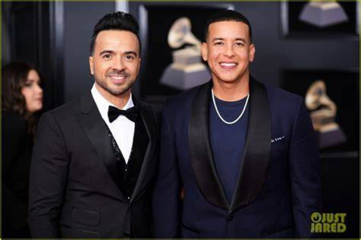Luis Fonsi Couples Up With Wife Agueda Lopez at Grammys 2018 Photo