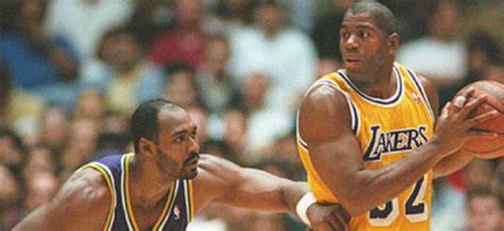 Magic Johnson on Karl Malone not wanting him to play in NBA because he