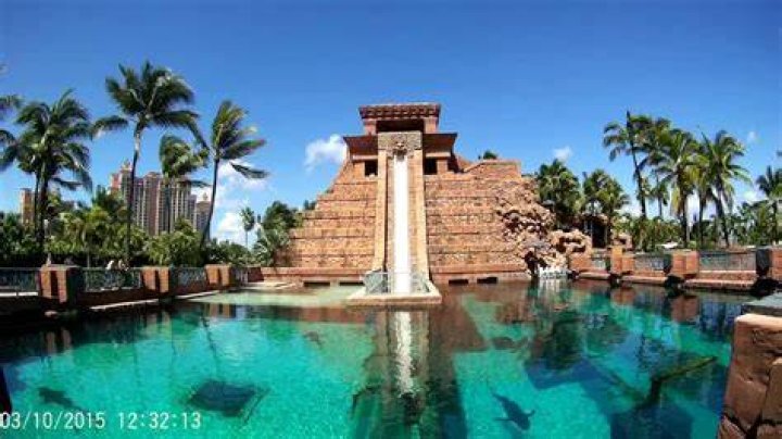 Mayan Temple slide (Atlantis) YouTube