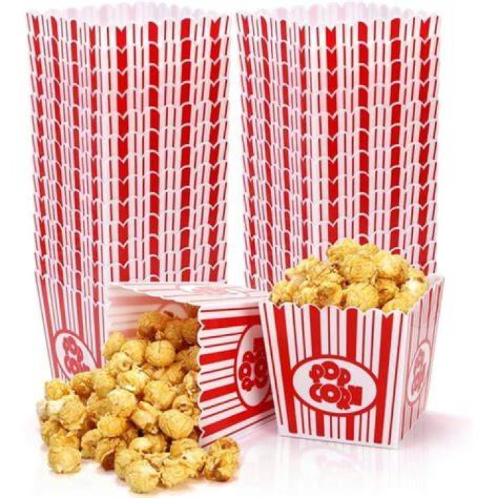 Medium Classic Popcorn Boxes 7.5'' x 4.5 x Etsy