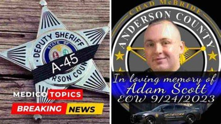 Meet Deputy Adam Scott Anderson, An Exemplary Officer In South Carolina