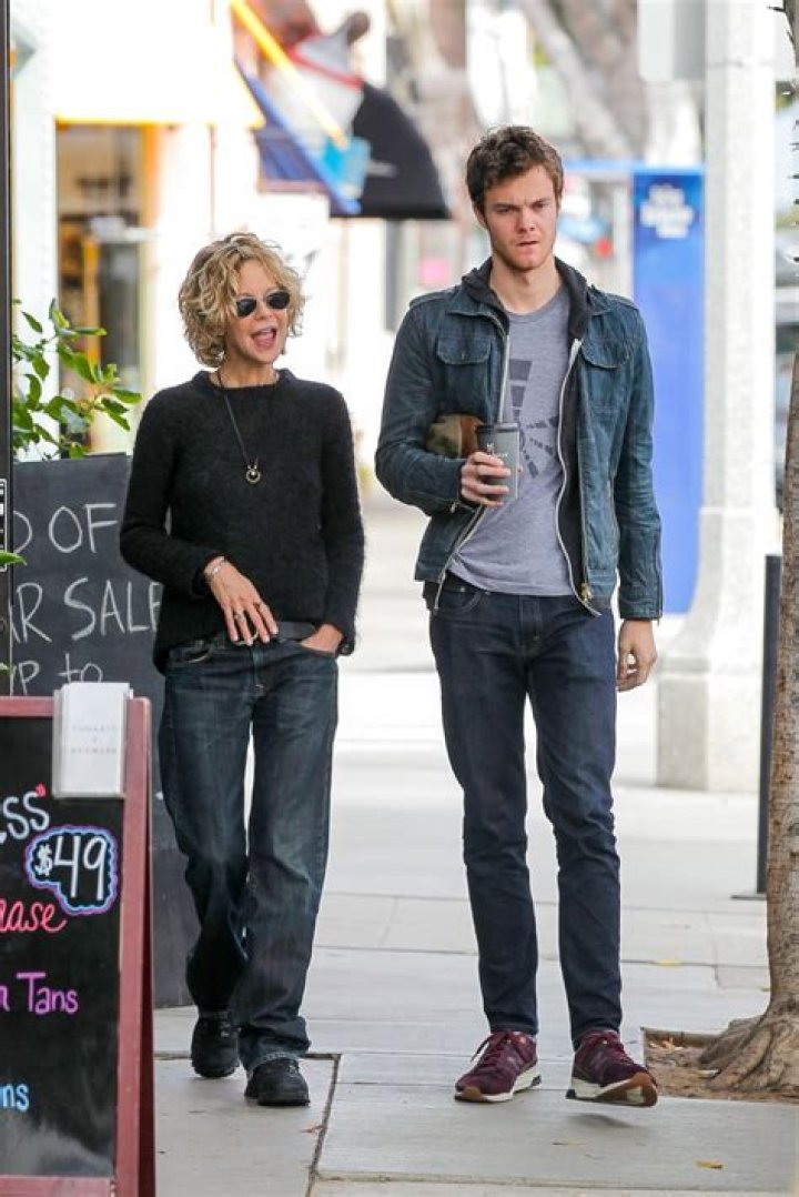 Meg Ryan and Son Jack in LA January 2016 POPSUGAR Celebrity Photo 7