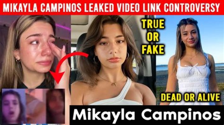 Mikayla Campinos Pickles's Video Viral Online On Social Media