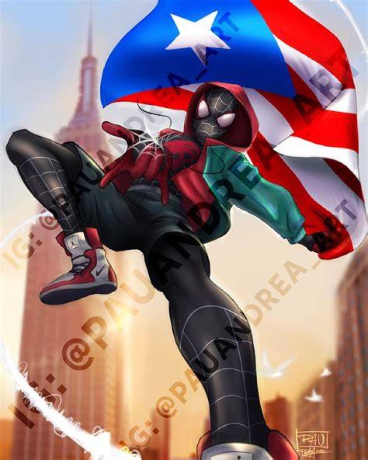 Miles Morales/puerto Rico Etsy