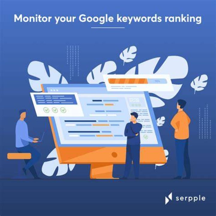 Monitor your Google keywords ranking to analyse your SEO performance