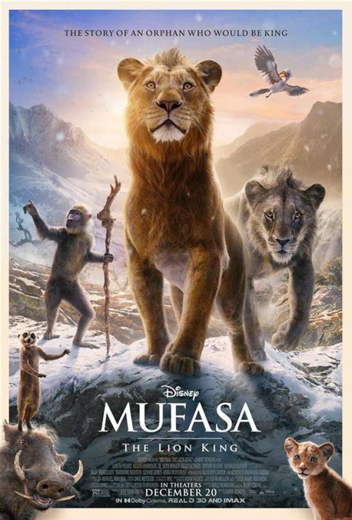 Mufasa The Lion King (2024) Fan Made Poster by HollywoodNewsIndia on