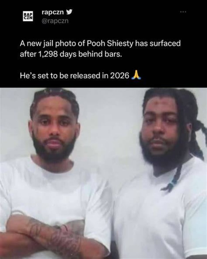 New Photo Surfaces of Pooh Shiesty in Jail The Source