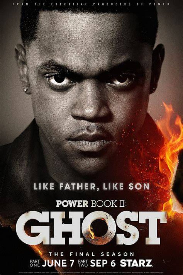 Order Power Book II Ghost S02 Tariq St Patrick Brown Shearling Jacket
