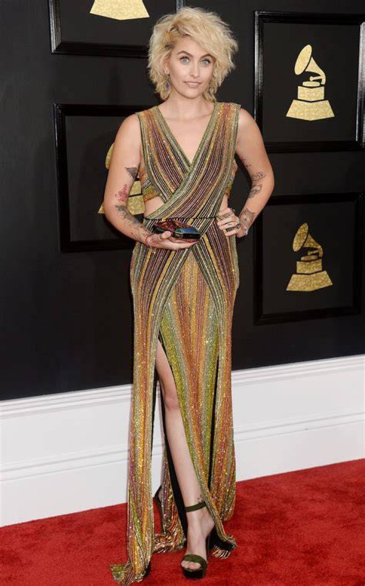 Paris Jackson on Red Carpet GRAMMY Awards in Los Angeles 2/12/ 2017
