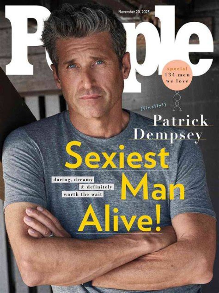 Patrick Dempsey Is PEOPLE's 2023 Sexiest Man Alive Gossip Rocks Too