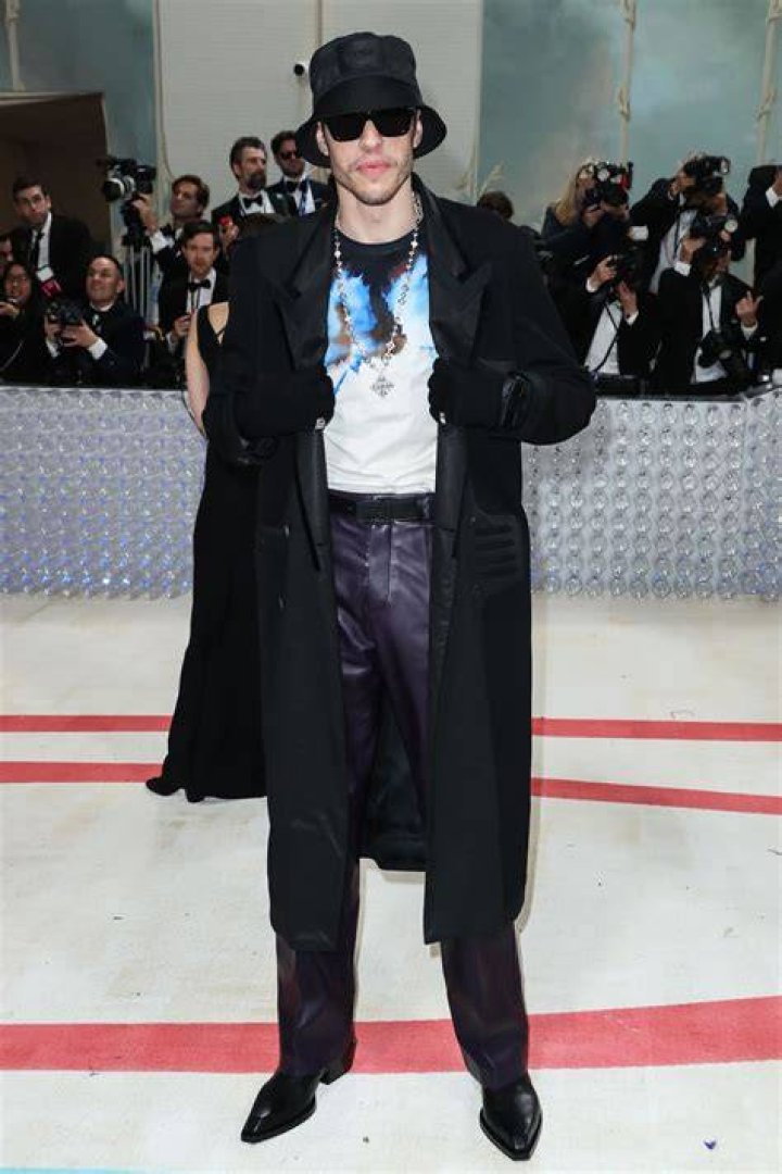 Pete Davidson at the 2023 Met Gala Met Gala 2023 Red Carpet Fashion