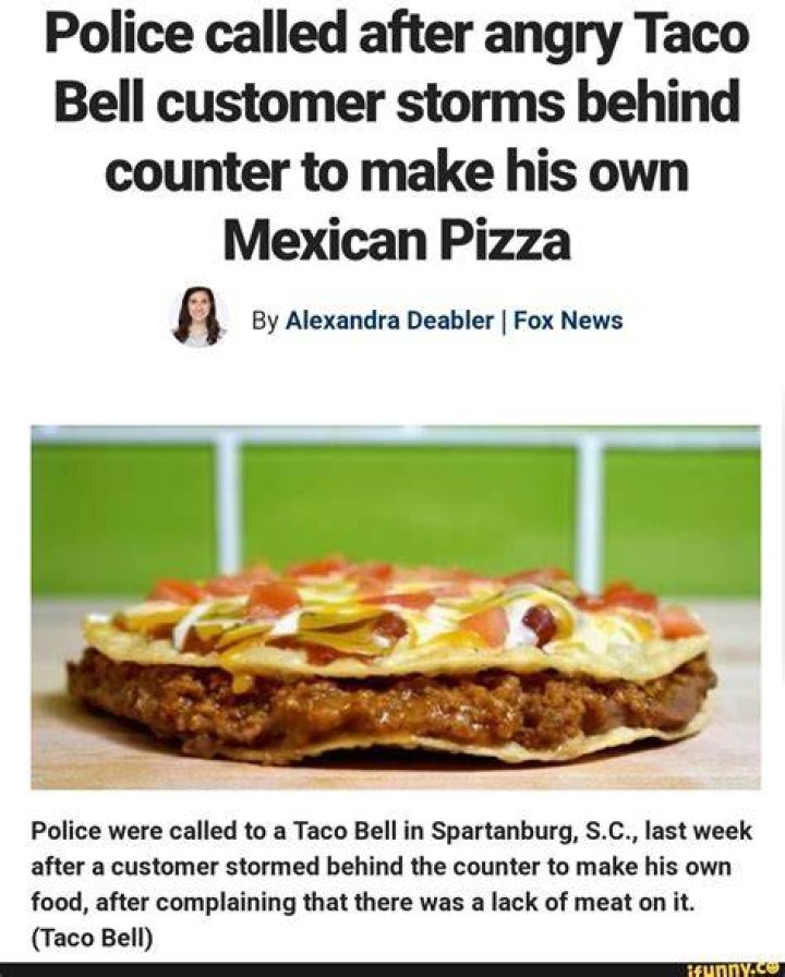 Police called after angry Taco Bell customer storms behind counter to