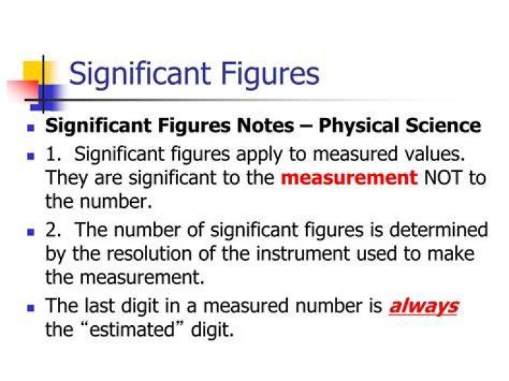PPT Significant Figures PowerPoint Presentation, free download ID