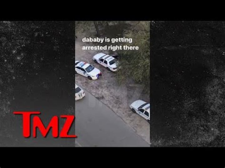 Rapper Da Baby arrested in his hometown after concert (Video)